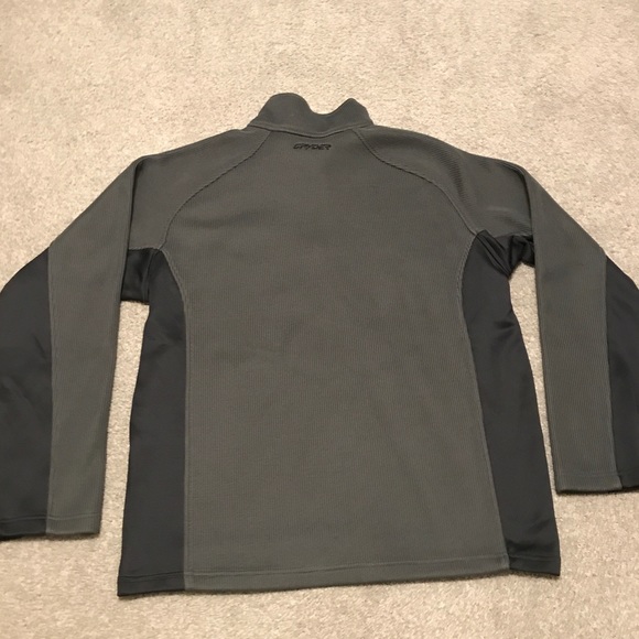 SPYDER quarter zip knit sweater, NWOT - Picture 5 of 9